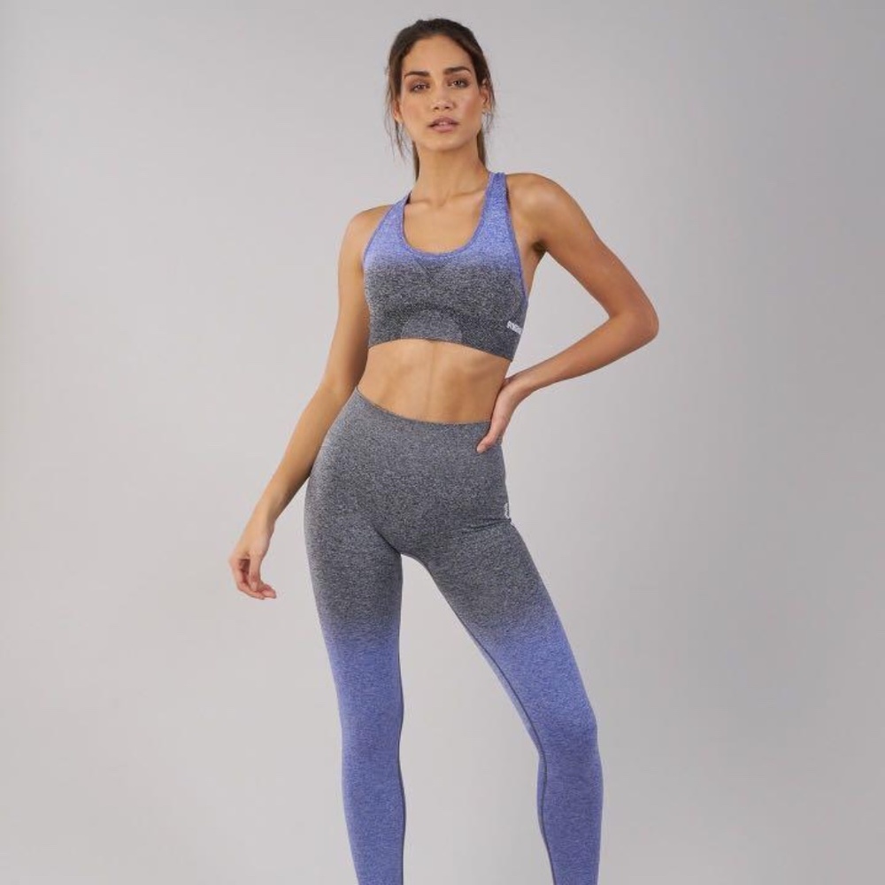 Rare Gymshark Ombré Set Leggings & Sports Bra